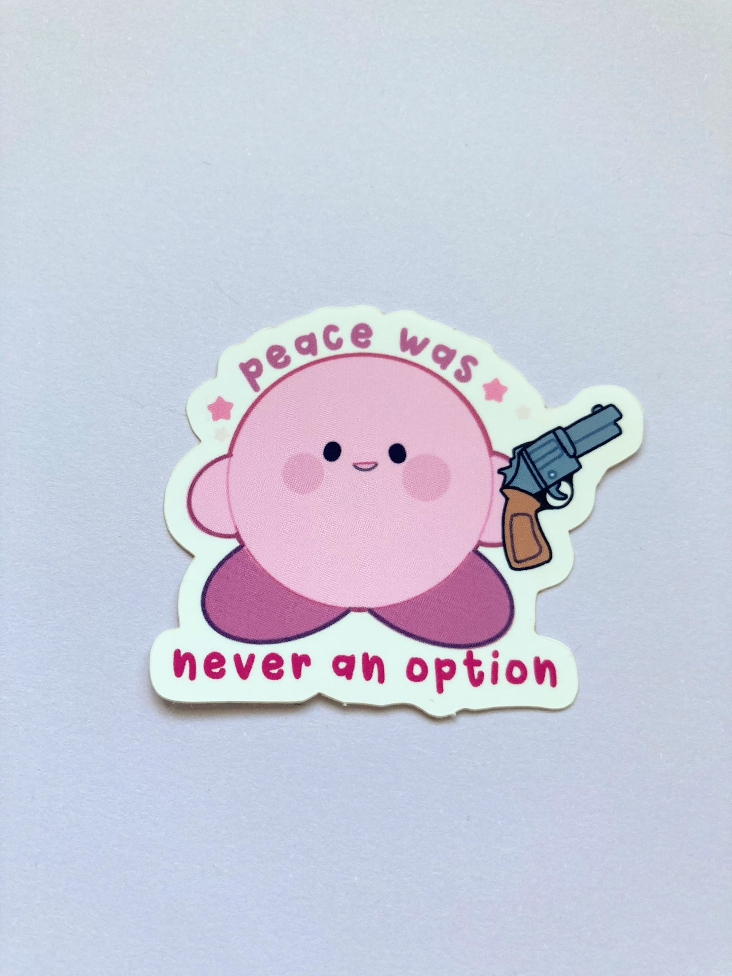 Threatening Kirby Stickers