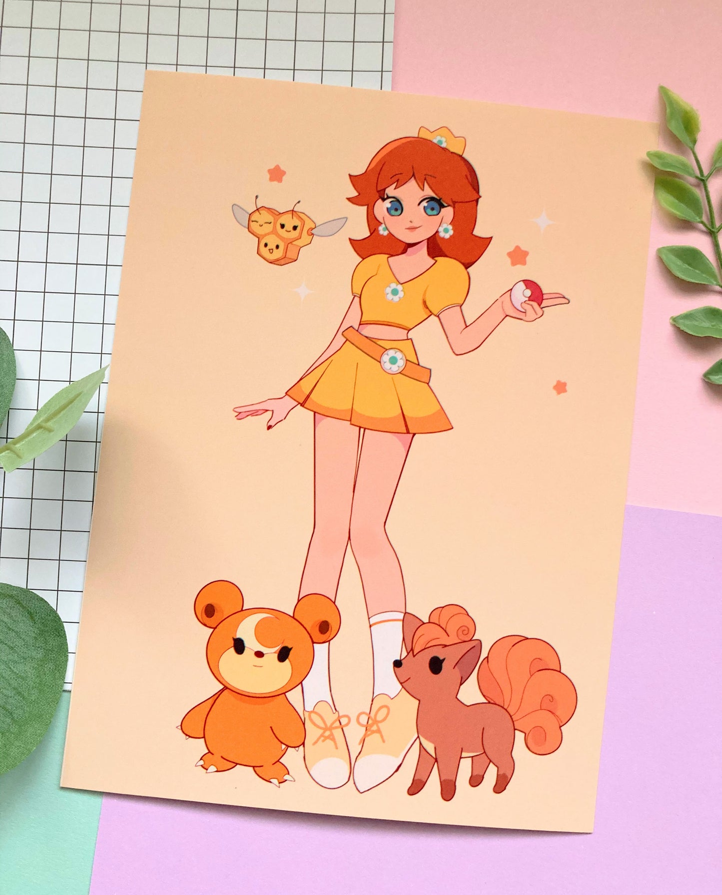 Pokemon Trainer Daisy print