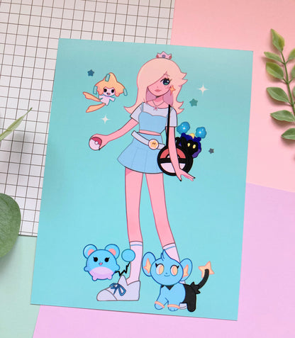 Pokemon Rosalina Print