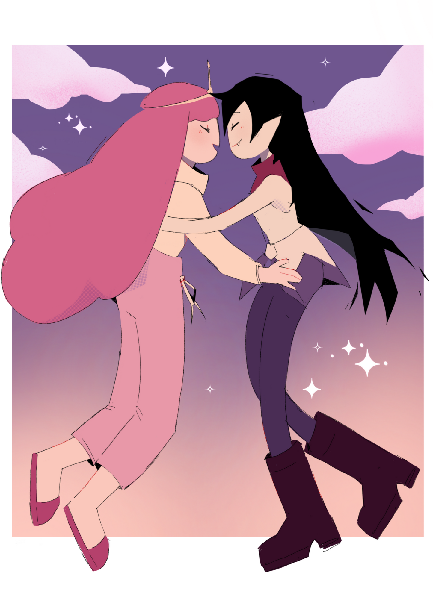 Bubbline A5 art print