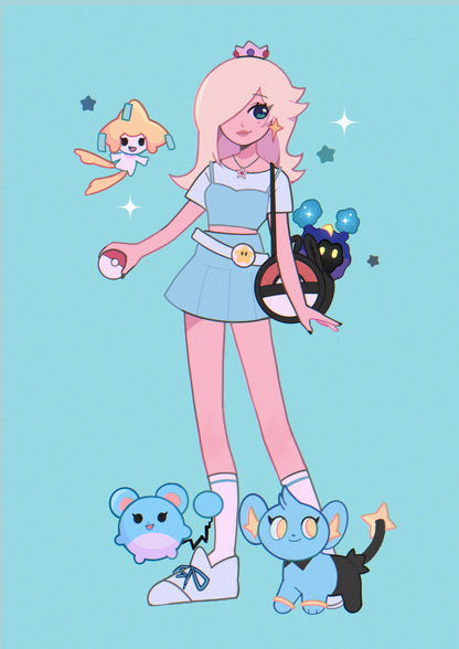 Pokemon Rosalina Print